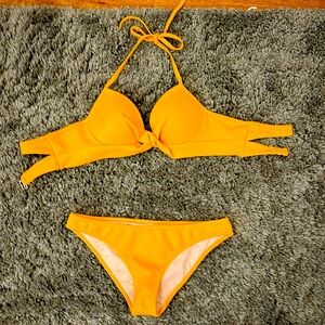 Shade & Shore Yellow Bikini 2 Piece